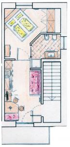 Floor plan of apartment − apartment St. Magdalena