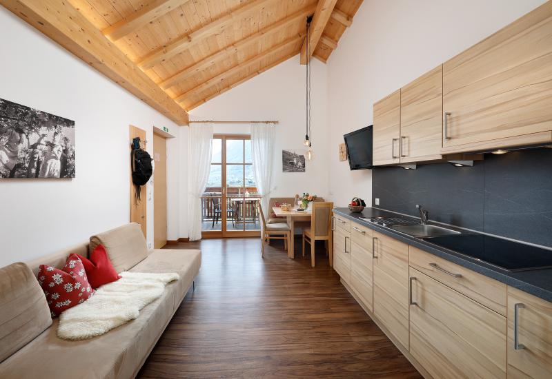 living room/kitchen − Apartment St. Maddalena