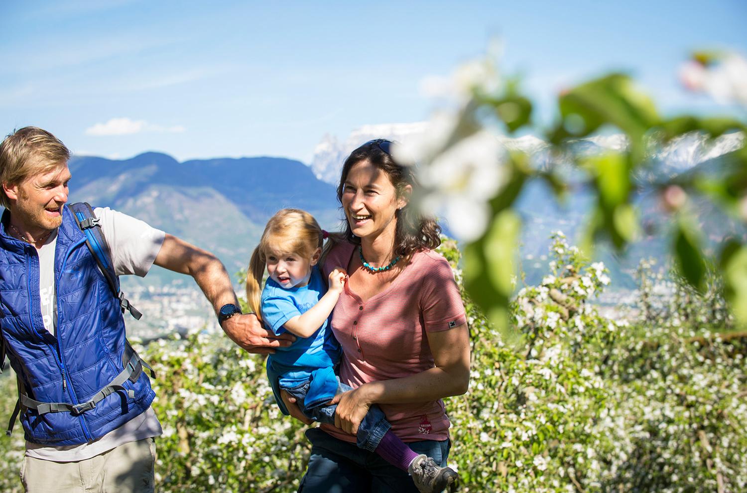 Familienausflug im Frühling